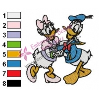 Mickey Mouse Cartoon Embroidery 86